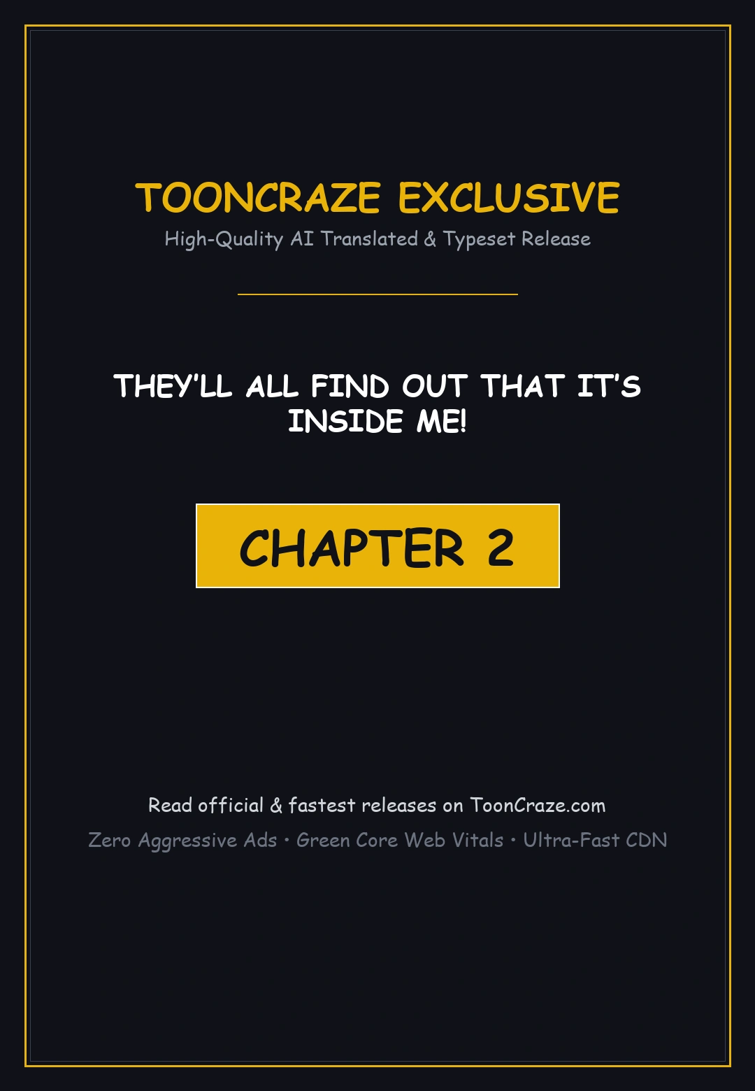 Theyll All Find Out That Its Inside Me Chapter 2 - Page 1