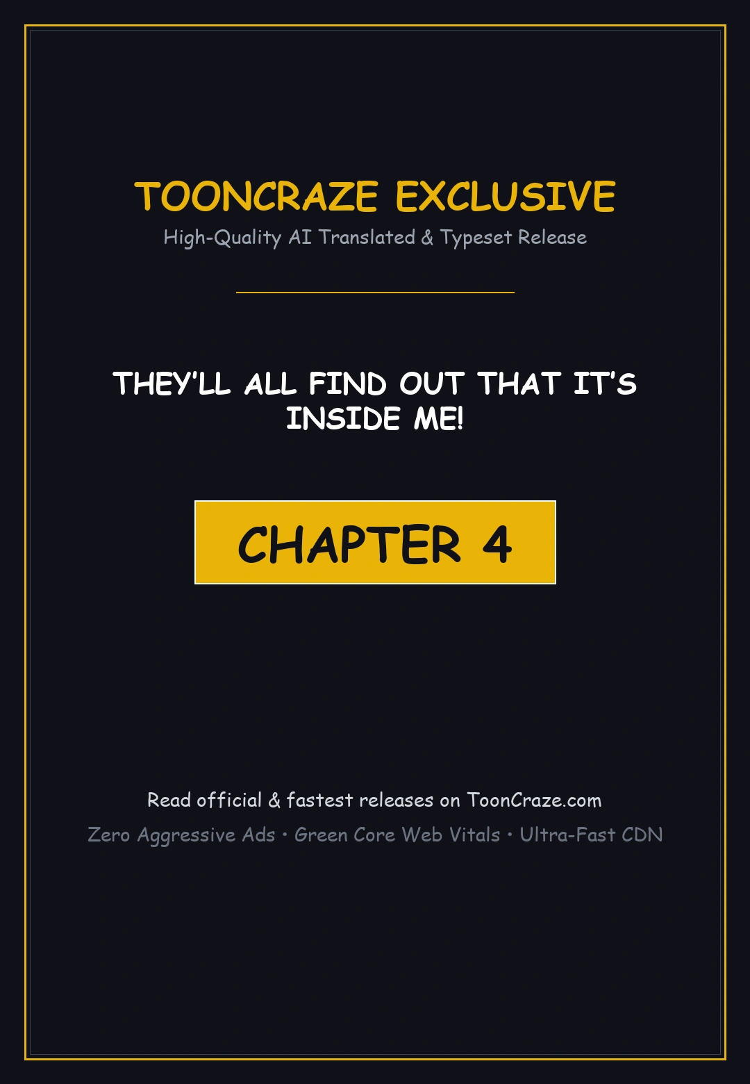 Theyll All Find Out That Its Inside Me Chapter 4 - Page 1