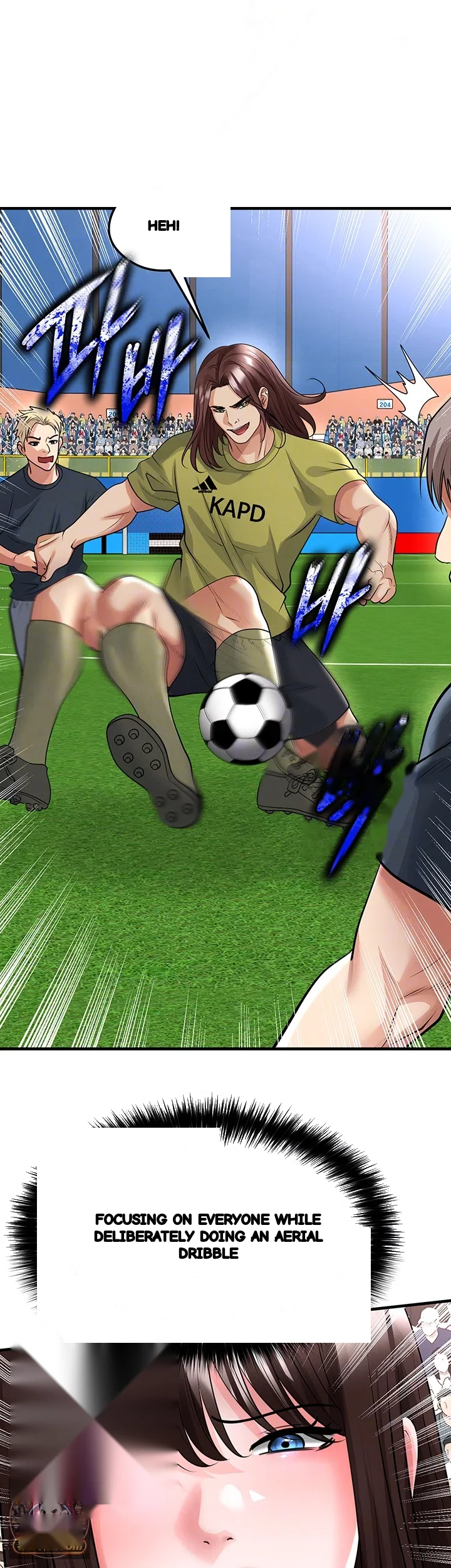 This Face Genius Is Good At Soccer Chapter 73 - Page 15