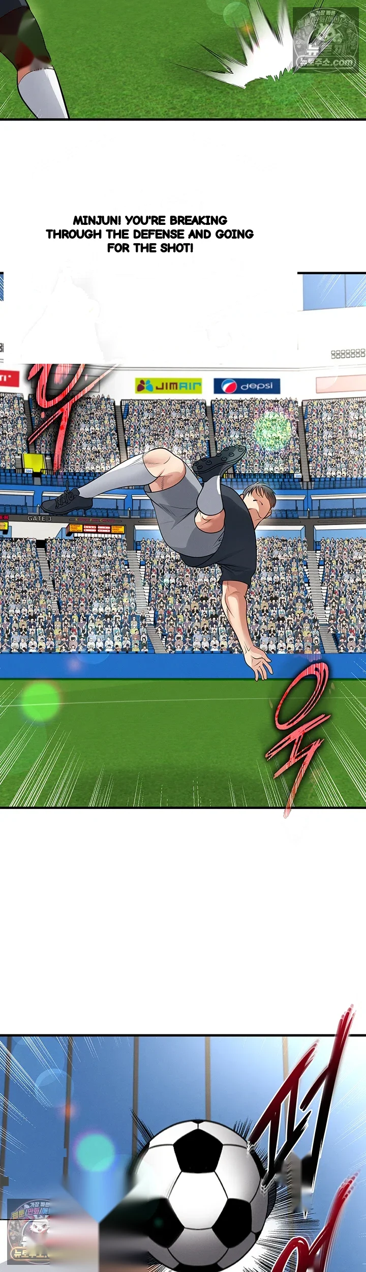 This Face Genius Is Good At Soccer Chapter 73 - Page 34