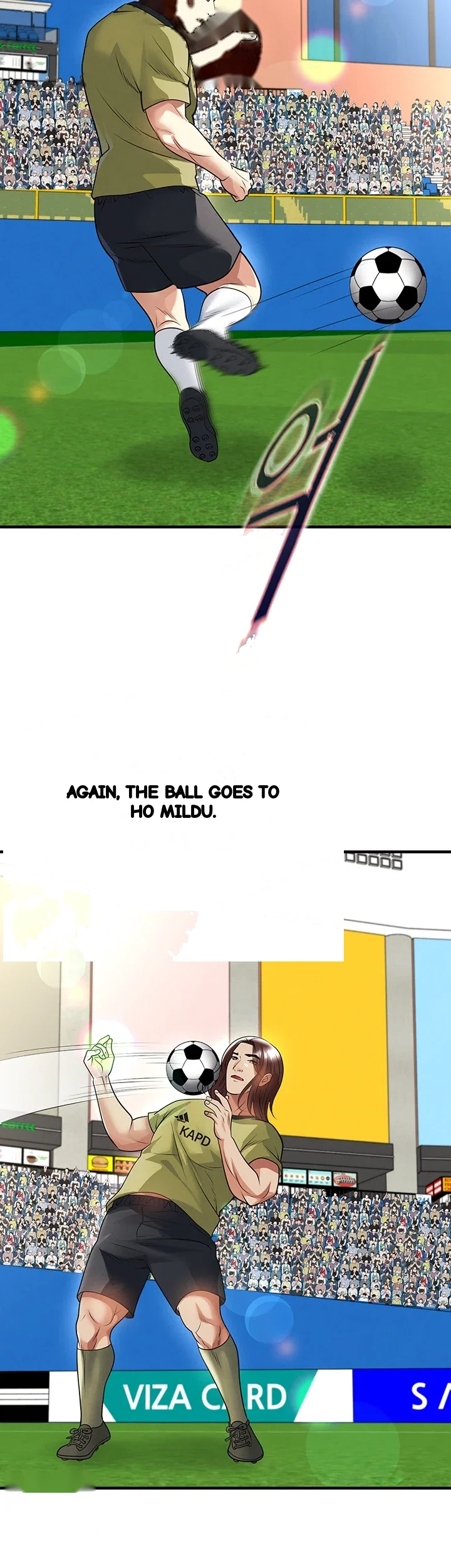This Face Genius Is Good At Soccer Chapter 73 - Page 40