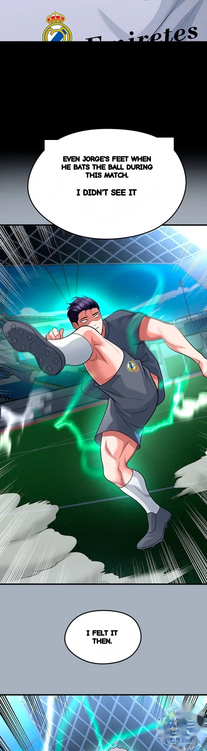 This Face Genius Is Good At Soccer Chapter 80 - Page 9