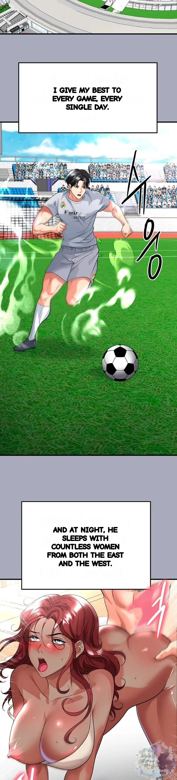 This Face Genius Is Good At Soccer Chapter 81 - Page 35