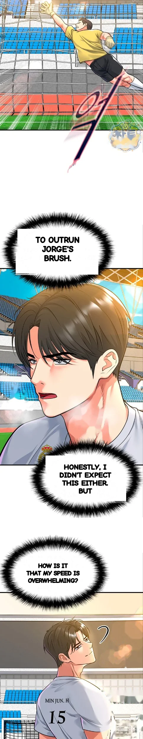 This Face Genius Is Good At Soccer Chapter 83 - Page 10