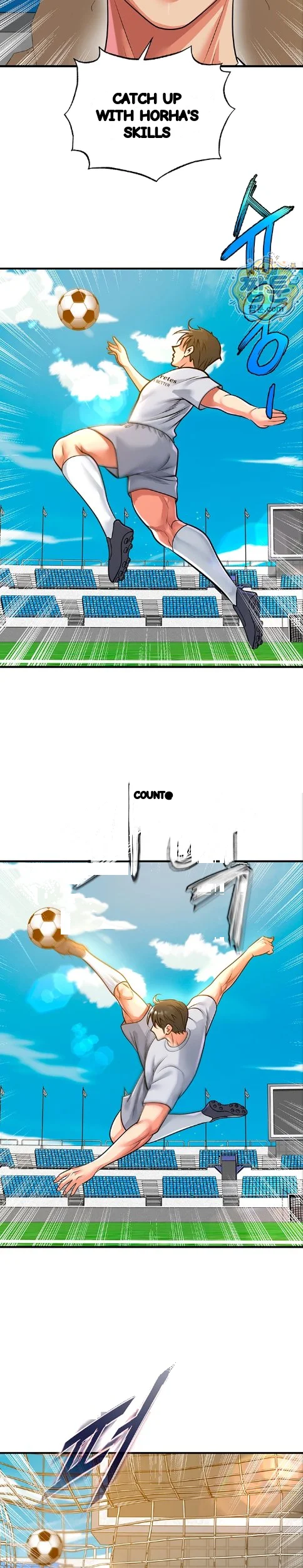 This Face Genius Is Good At Soccer Chapter 83 - Page 9