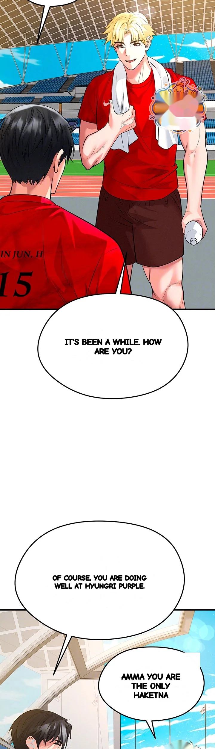 This Face Genius Is Good At Soccer Chapter 86 - Page 10