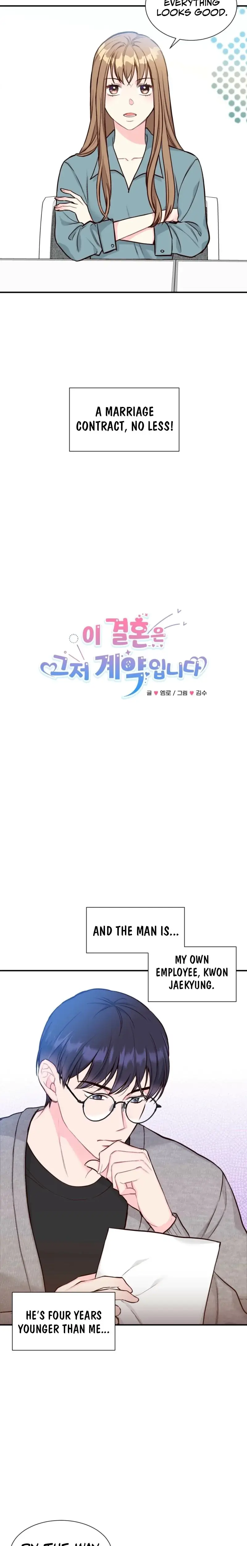 This Marriage Is Only A Contract Chapter 1 - Page 5