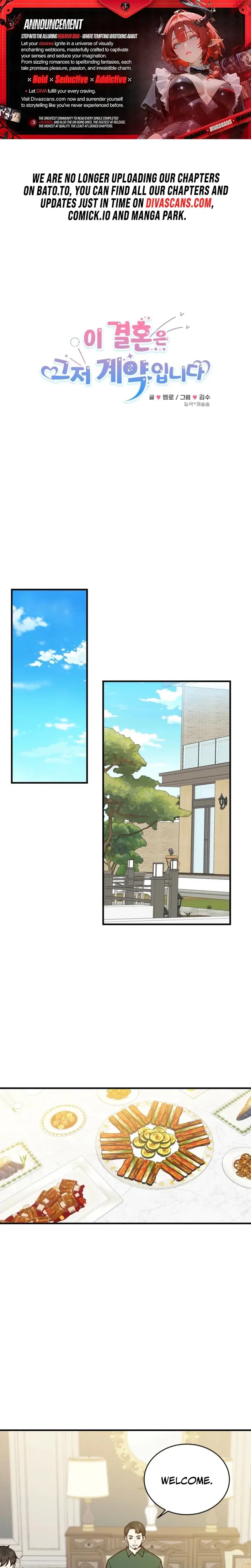 This Marriage Is Only A Contract Chapter 11 - Page 1