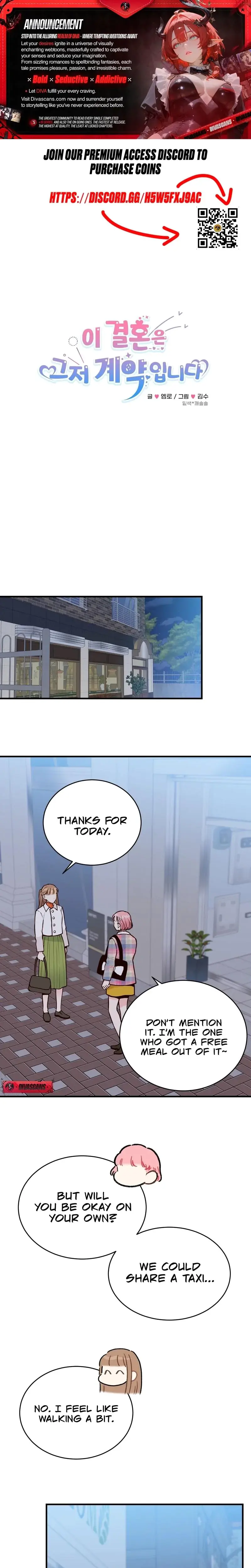 This Marriage Is Only A Contract Chapter 39 - Page 1