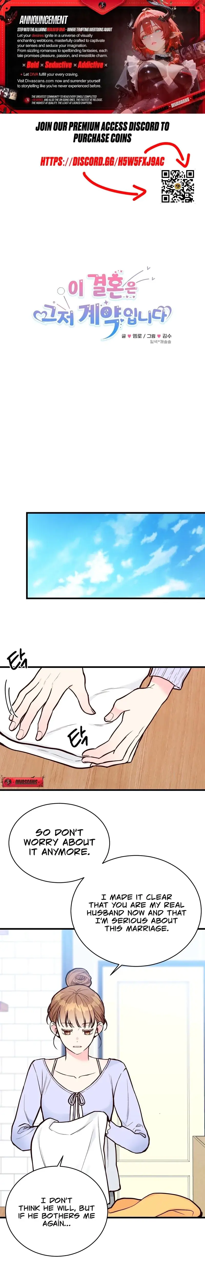 This Marriage Is Only A Contract Chapter 43 - Page 1
