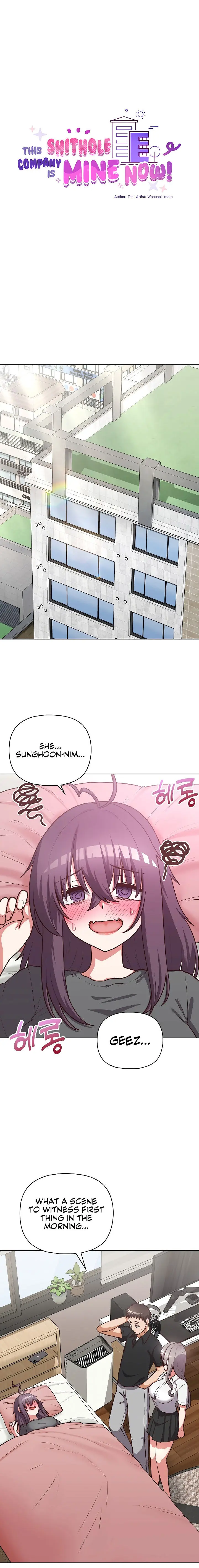 This Shithole Company Is Mine Now Chapter 34 - Page 1