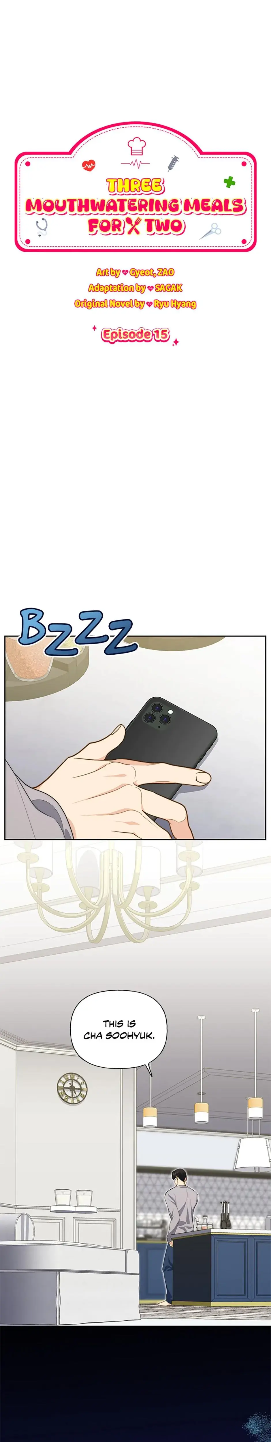 Three Mouthwatering Meals For Two Chapter 15 - Page 9