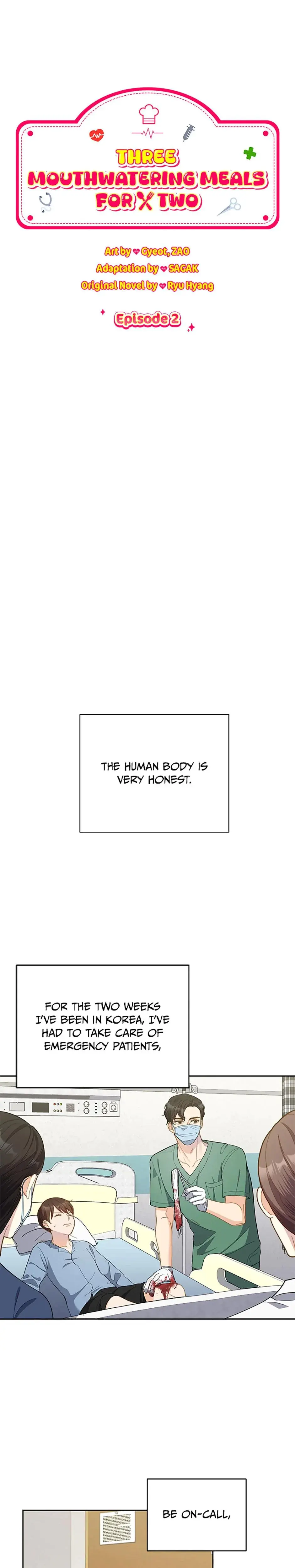 Three Mouthwatering Meals For Two Chapter 2 - Page 1