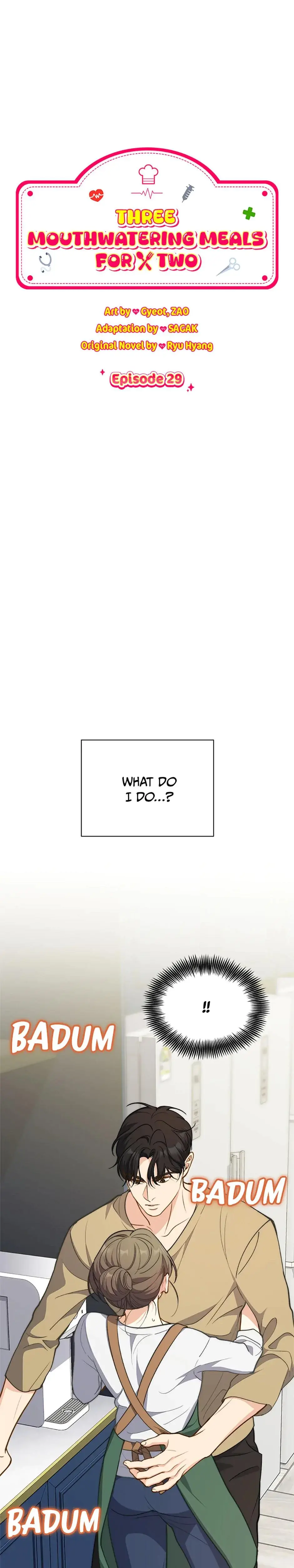 Three Mouthwatering Meals For Two Chapter 29 - Page 1