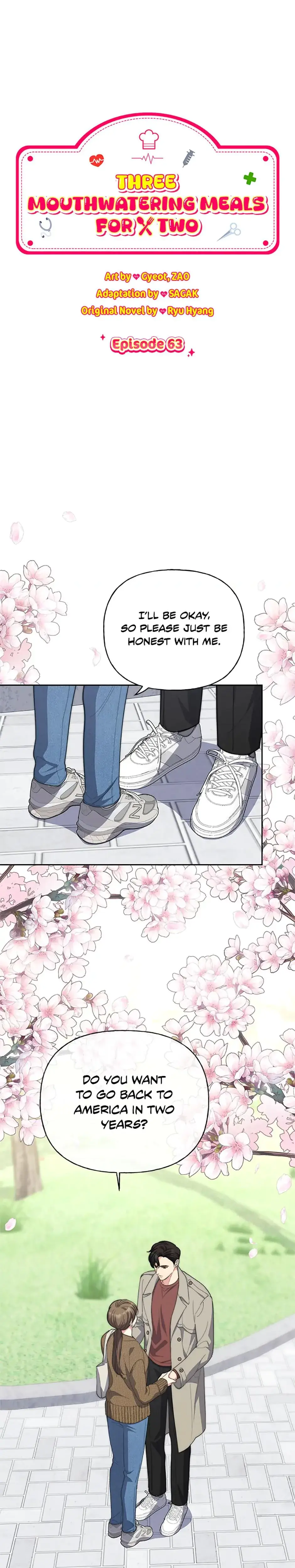 Three Mouthwatering Meals For Two Chapter 63 - Page 1