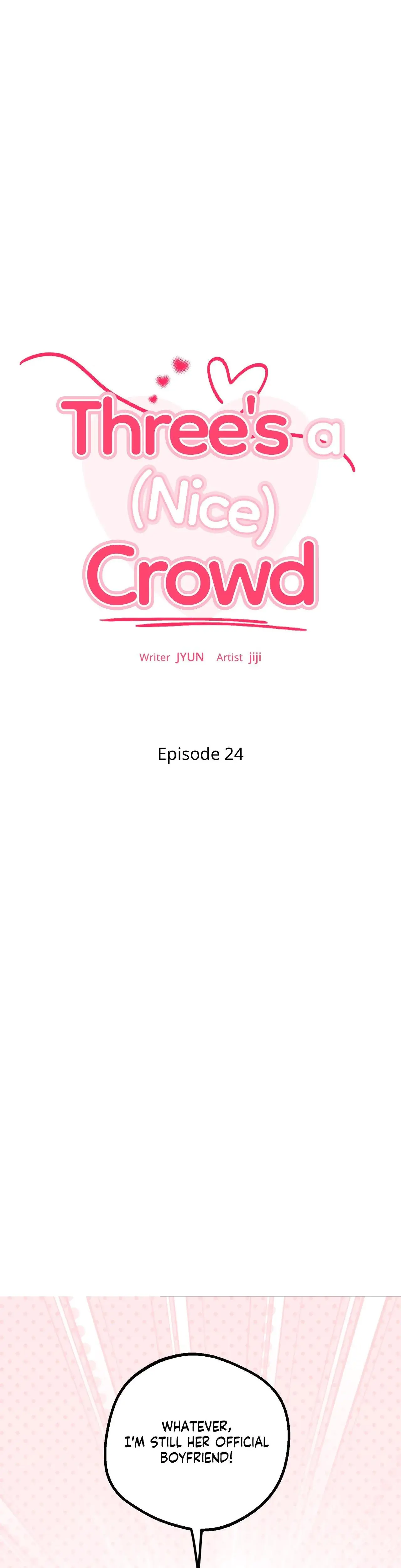 Threes A Nice Crowd Chapter 24 - Page 7
