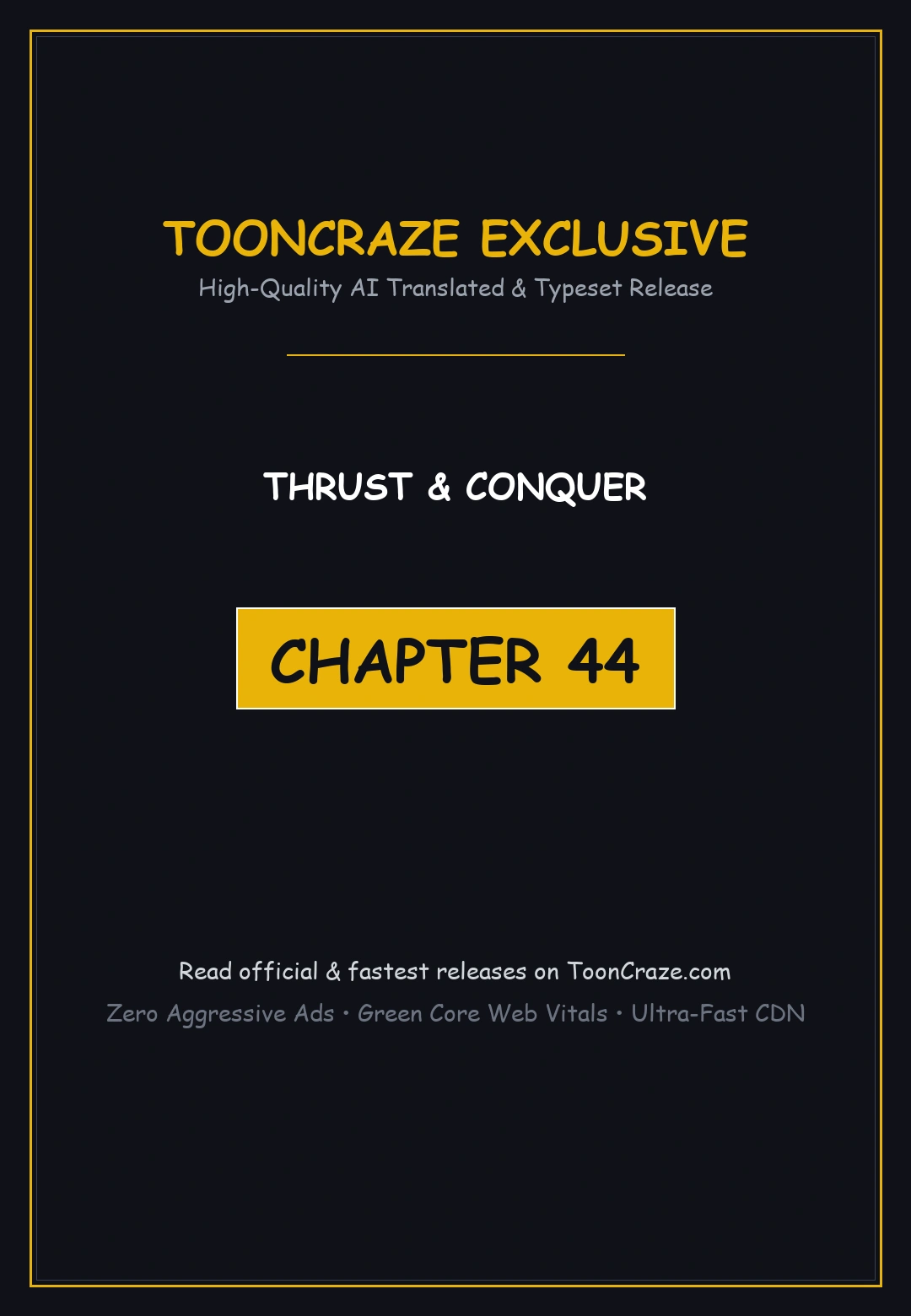 Thrust And Conquer Chapter 44 - Page 1