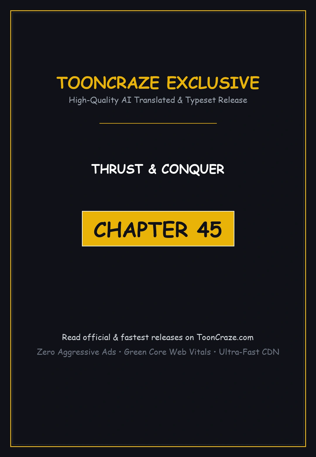 Thrust And Conquer Chapter 45 - Page 1