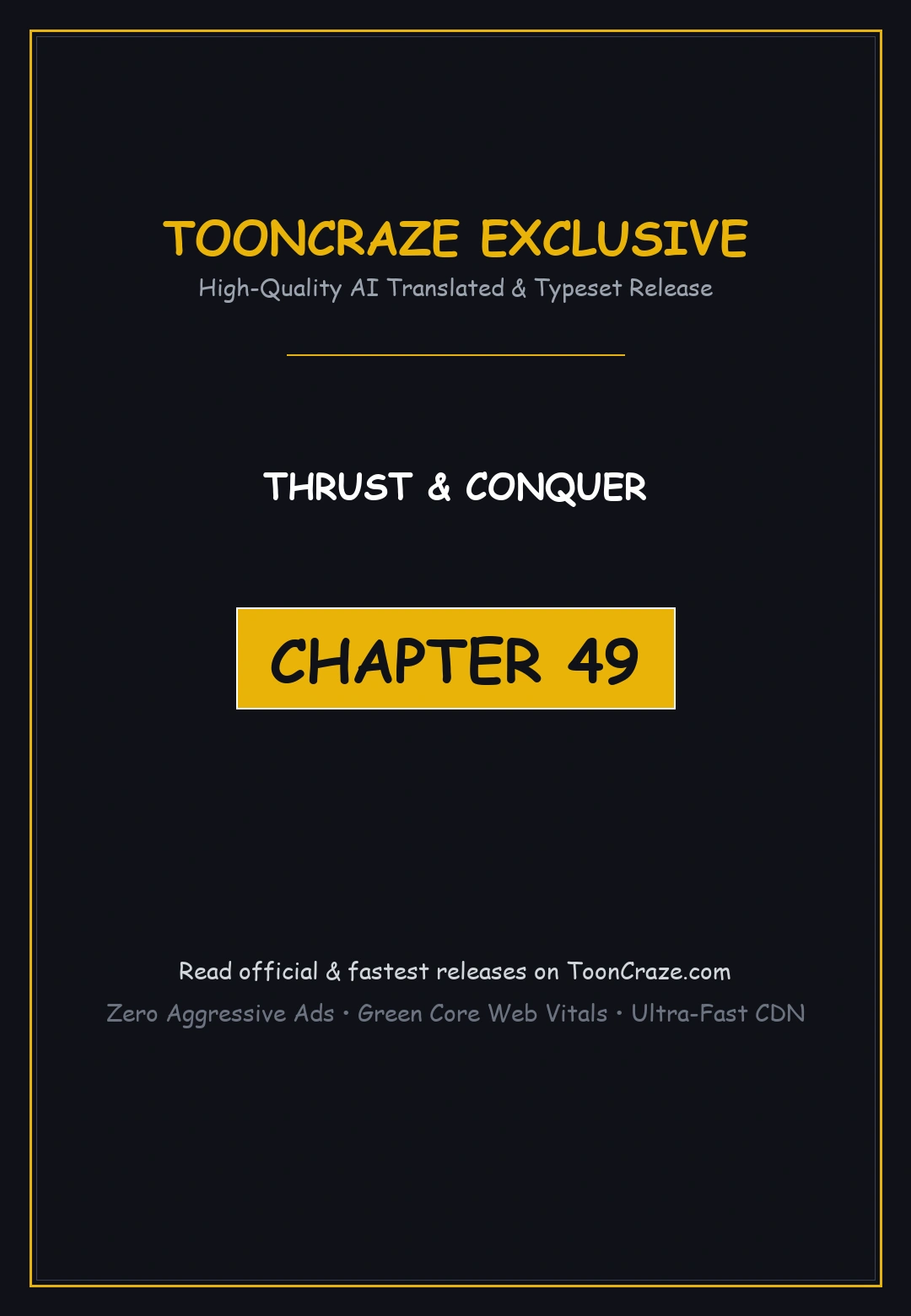 Thrust And Conquer Chapter 49 - Page 1