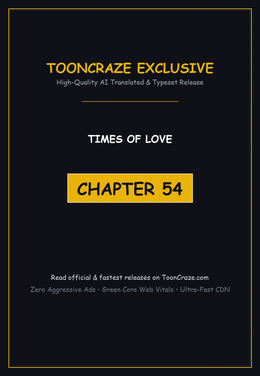 Times Of Love Chapter 54 - Page 1