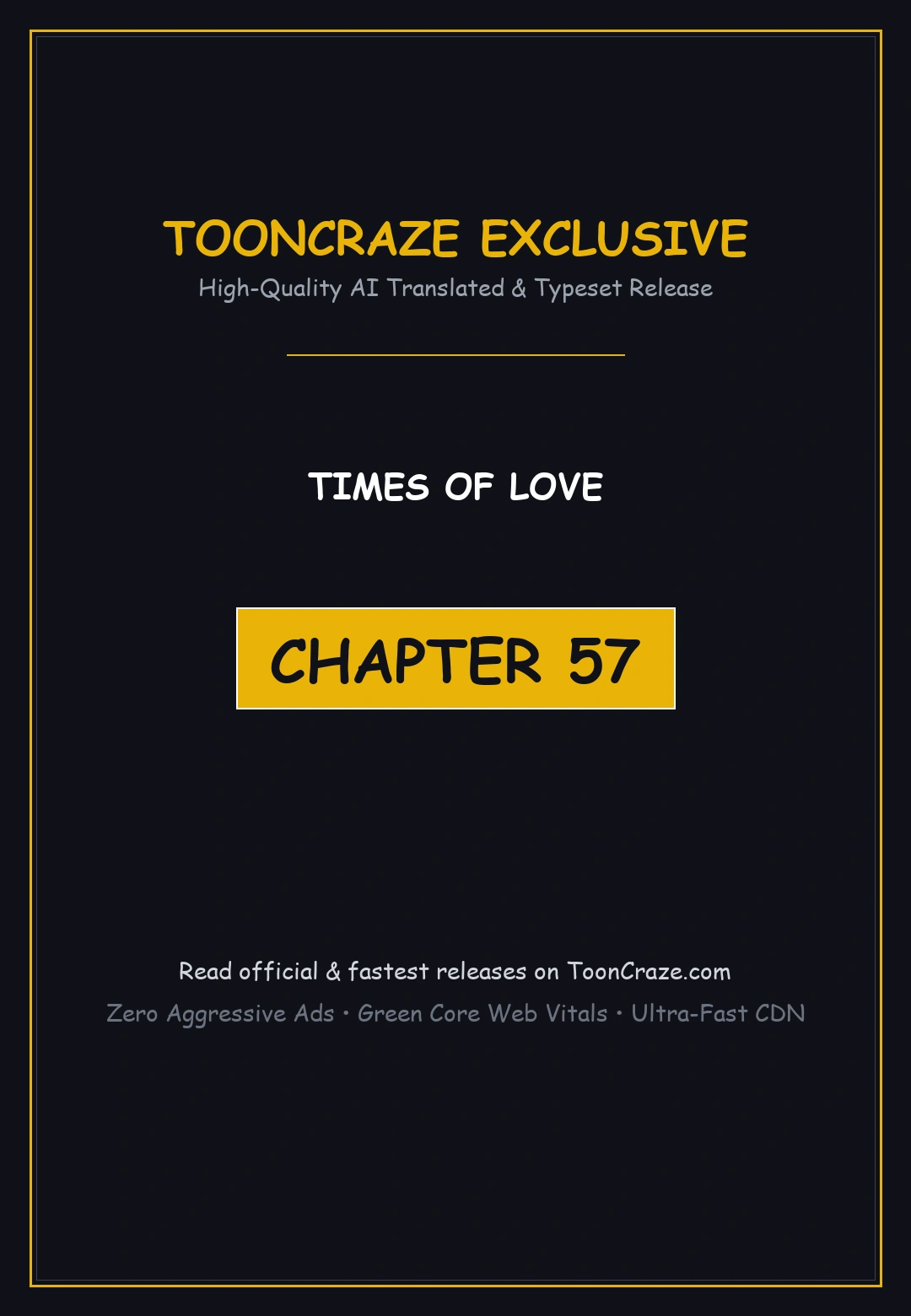 Times Of Love Chapter 57 - Page 1
