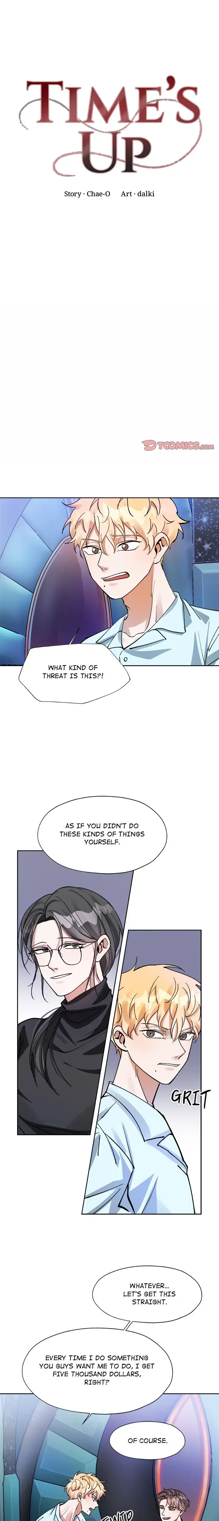 Times Up Chapter 4 - Page 1