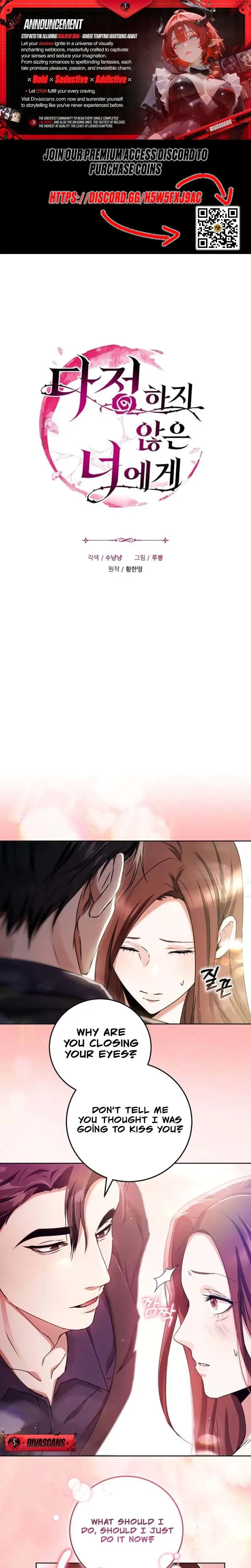 To You Who Isn T Kind Chapter 13 - Page 1