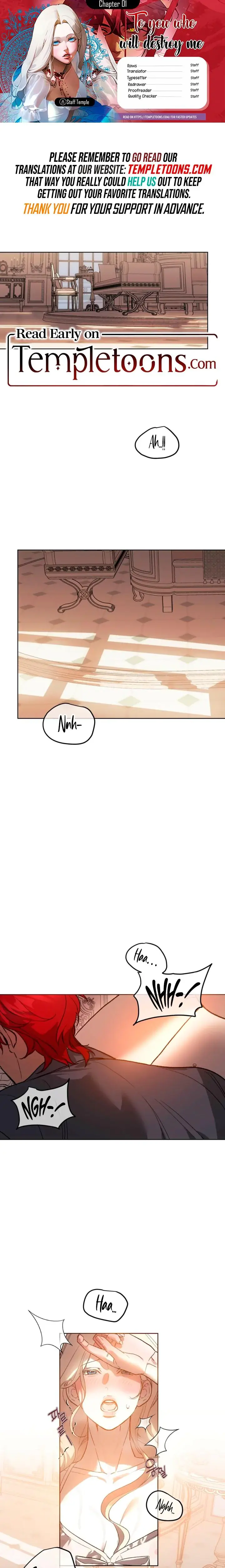 To You Who Will Destroy Me Chapter 1 - Page 1