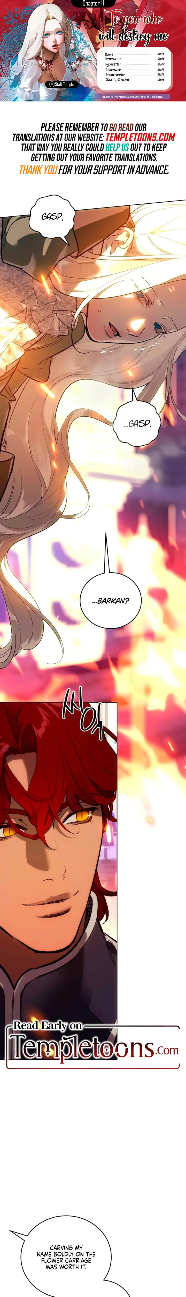 To You Who Will Destroy Me Chapter 11 - Page 1
