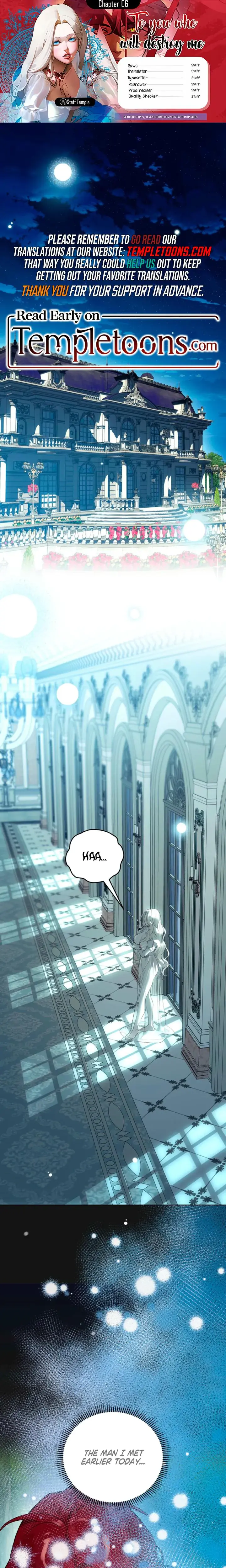 To You Who Will Destroy Me Chapter 6 - Page 1