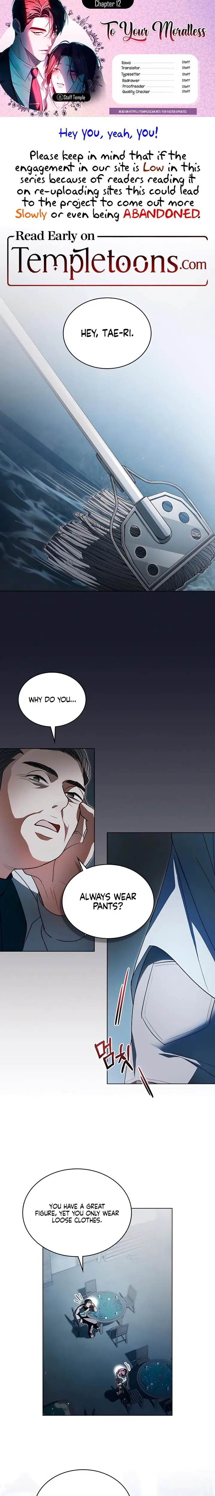To Your Moralless Chapter 12 - Page 1
