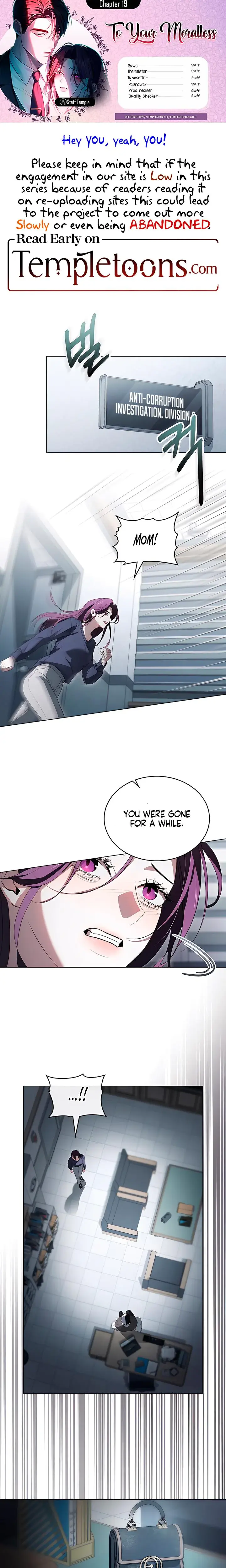 To Your Moralless Chapter 19 - Page 1