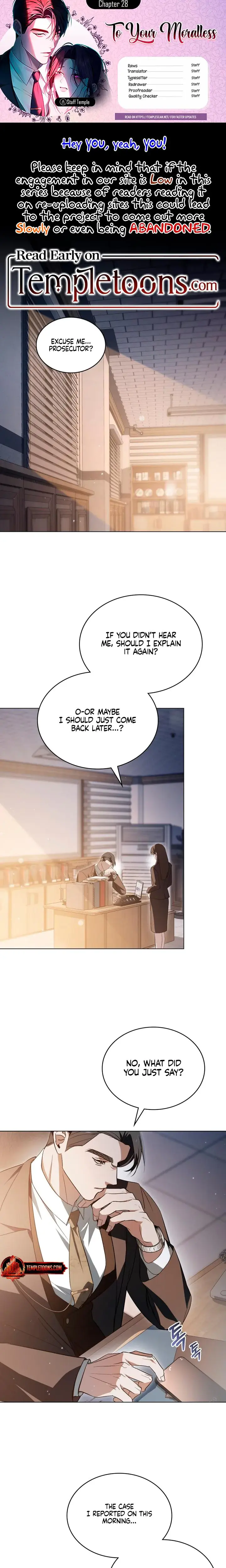 To Your Moralless Chapter 28 - Page 1