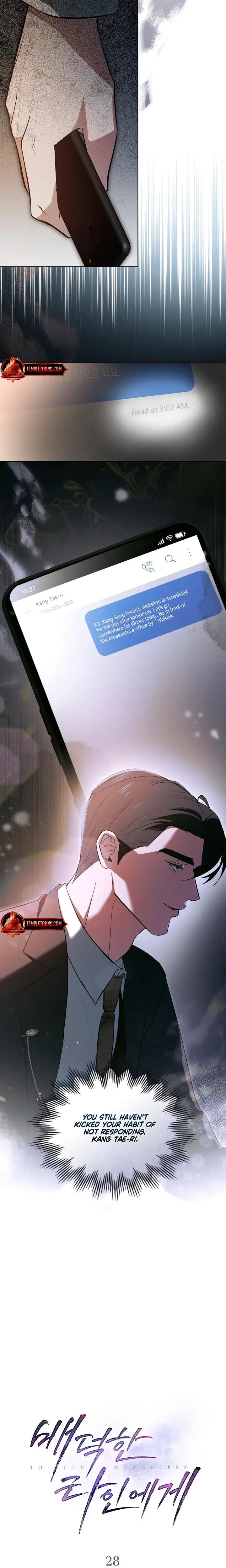To Your Moralless Chapter 28 - Page 3