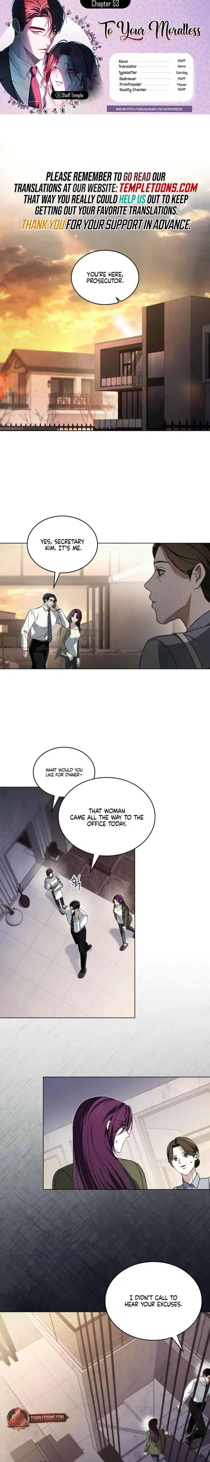 To Your Moralless Chapter 53 - Page 1