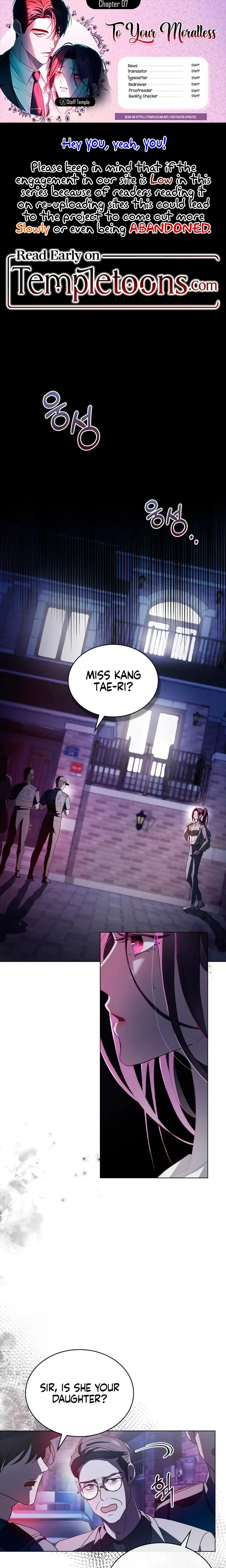 To Your Moralless Chapter 7 - Page 1