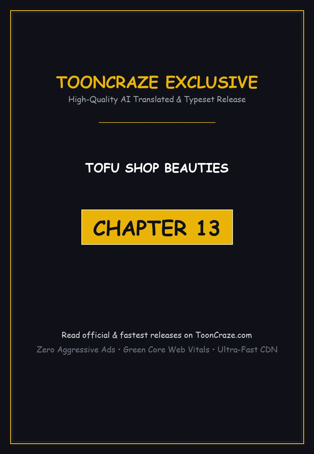 Tofu Shop Beauties Manhwa Chapter 13 - Page 1