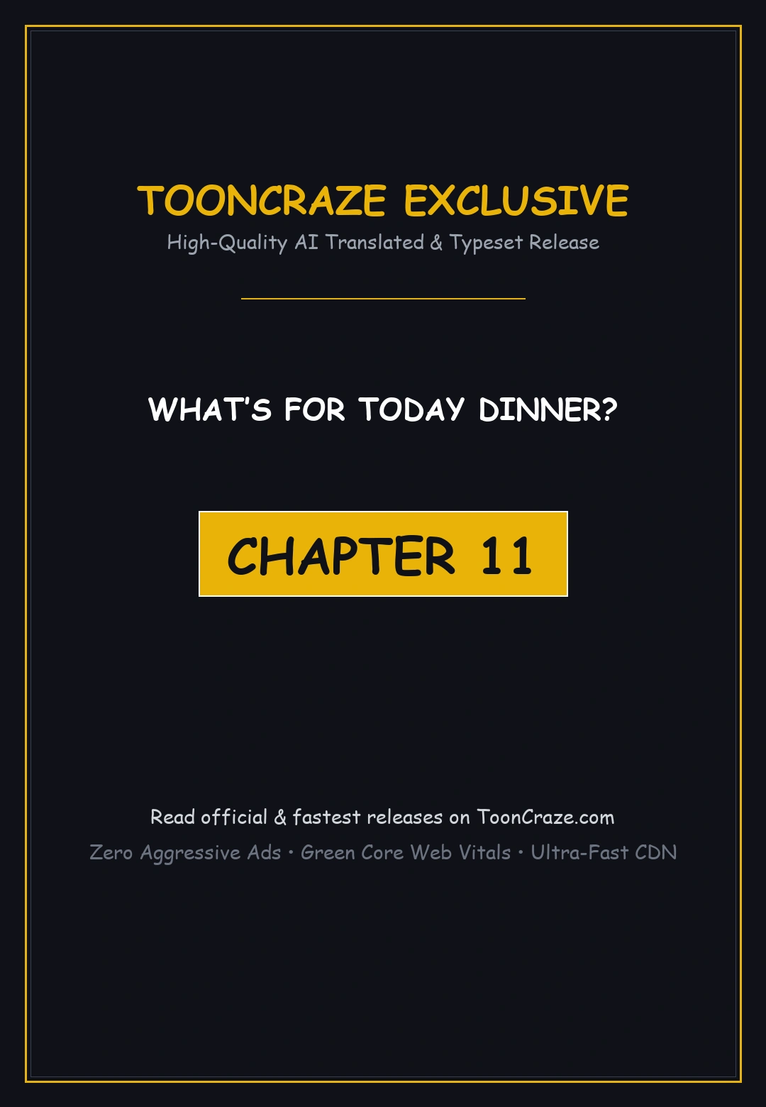 Tonight Youre My Dinner Manhwa Beaabc Chapter 11 - Page 1
