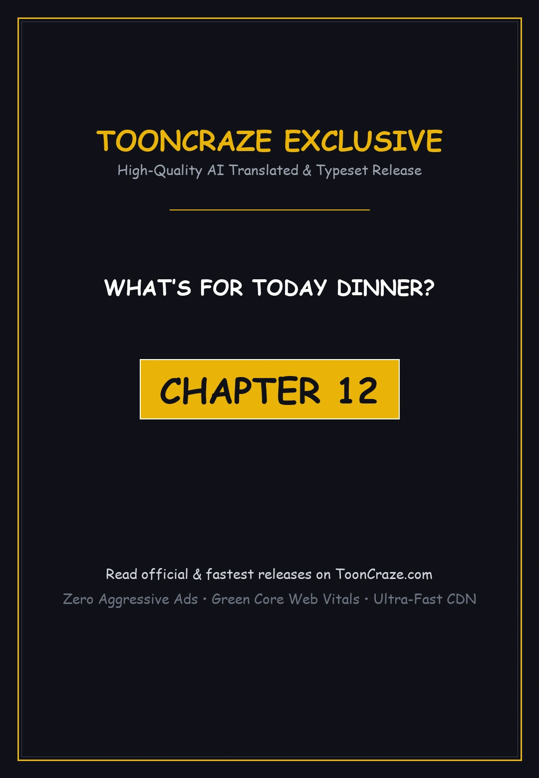 Tonight Youre My Dinner Manhwa Beaabc Chapter 12 - Page 1