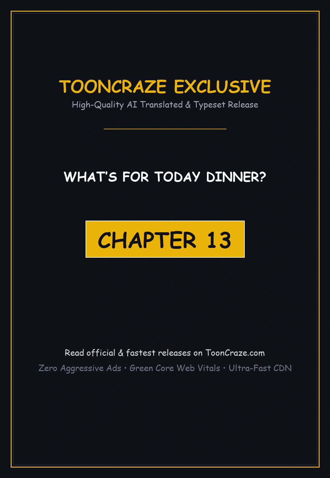Tonight Youre My Dinner Manhwa Beaabc Chapter 13 - Page 1