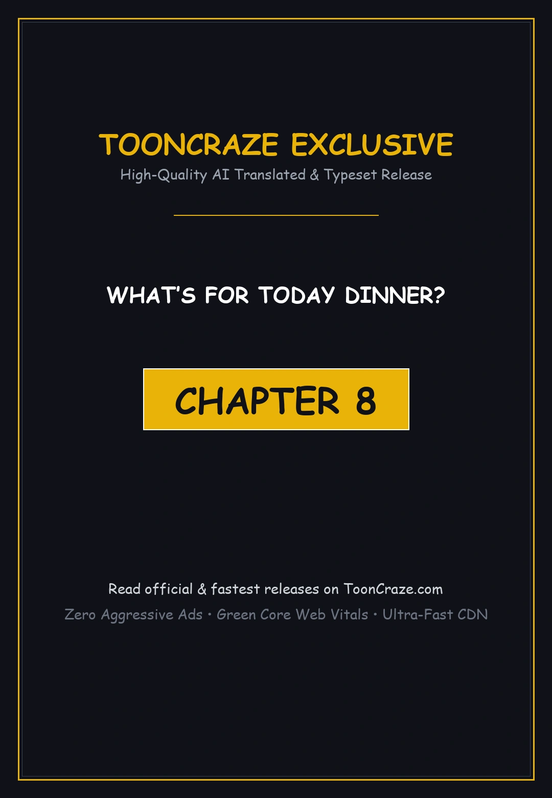 Tonight Youre My Dinner Manhwa Beaabc Chapter 8 - Page 1