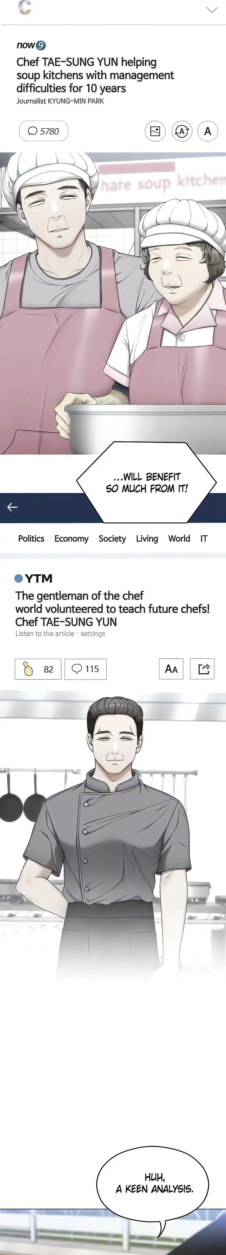 Tonight Youre My Dinner Manhwa Beaabc Chapter 81 - Page 9