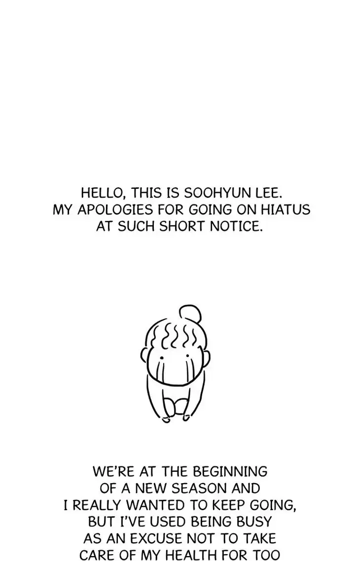 Totem Realm Manhwa Agagbb Chapter 79.5 - Author's Hiatus Note - Page 1