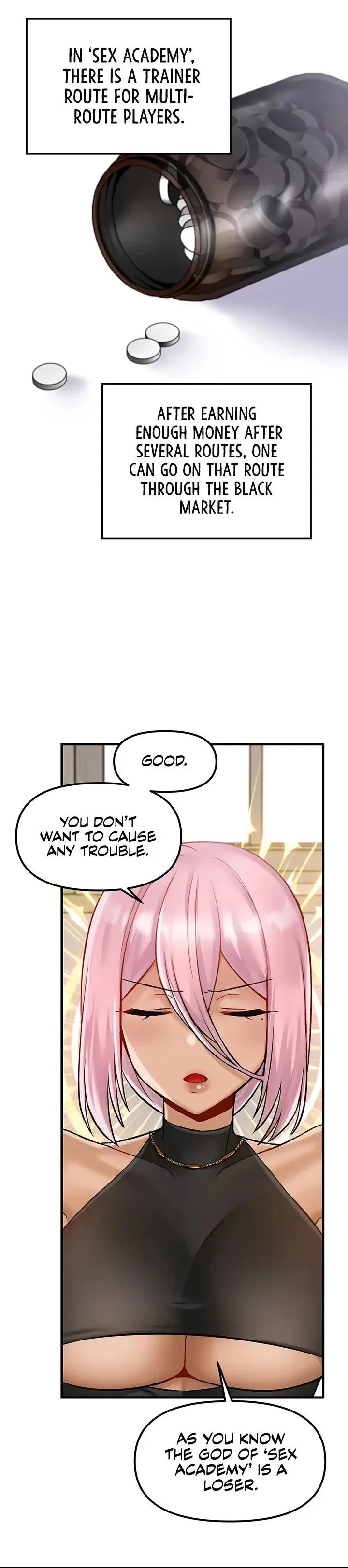 Trapped In The Academys Eroge Chapter 33 - Page 24