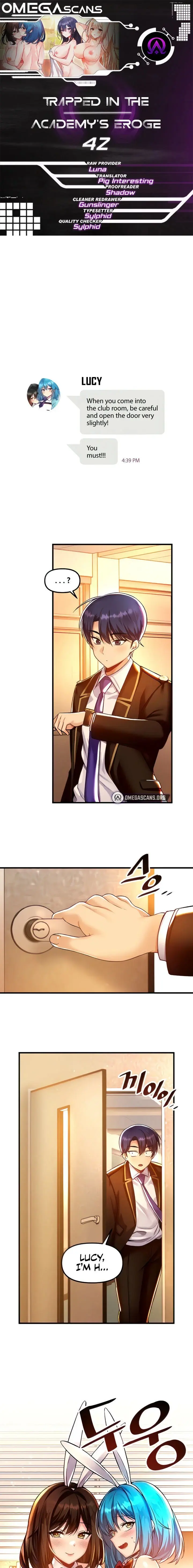 Trapped In The Academys Eroge Chapter 42 - Page 1
