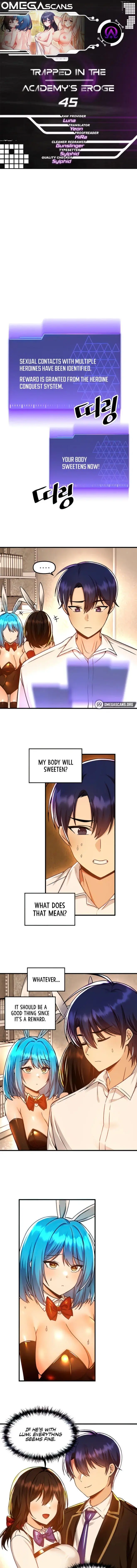 Trapped In The Academys Eroge Chapter 45 - Page 1