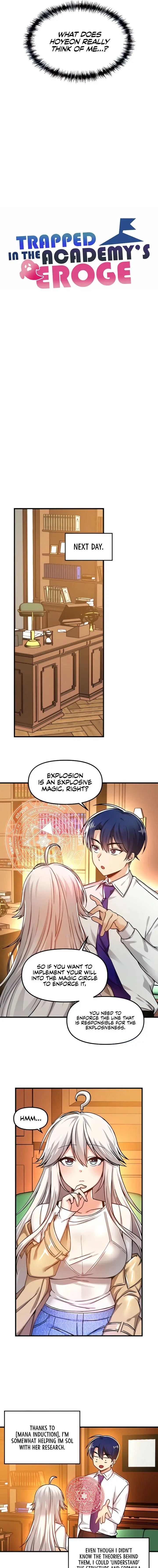 Trapped In The Academys Eroge Chapter 45 - Page 3