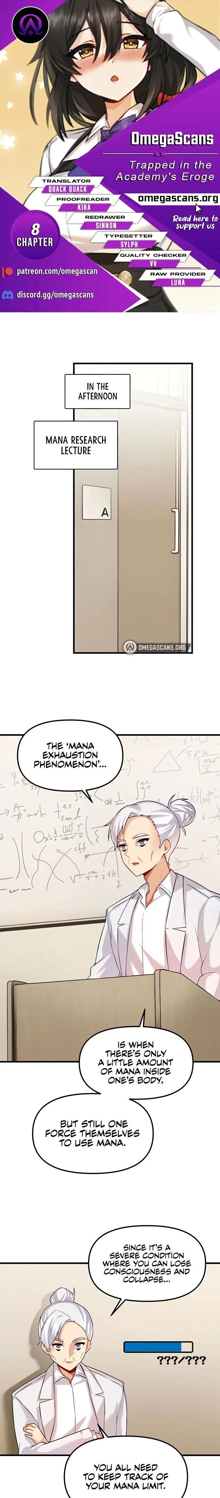 Trapped In The Academys Eroge Chapter 8 - Page 1