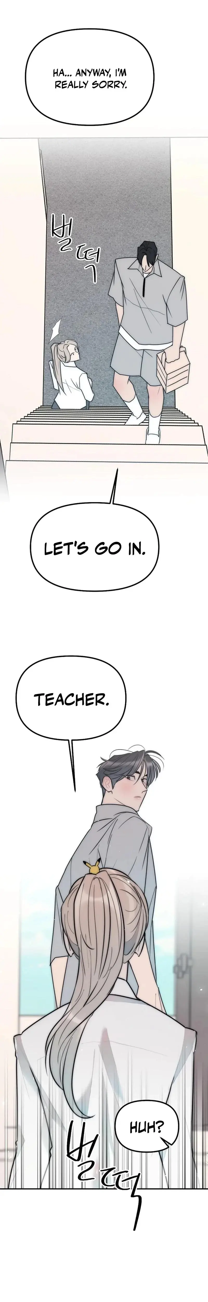 Trapped With My Teacher Chapter 19 - Page 12