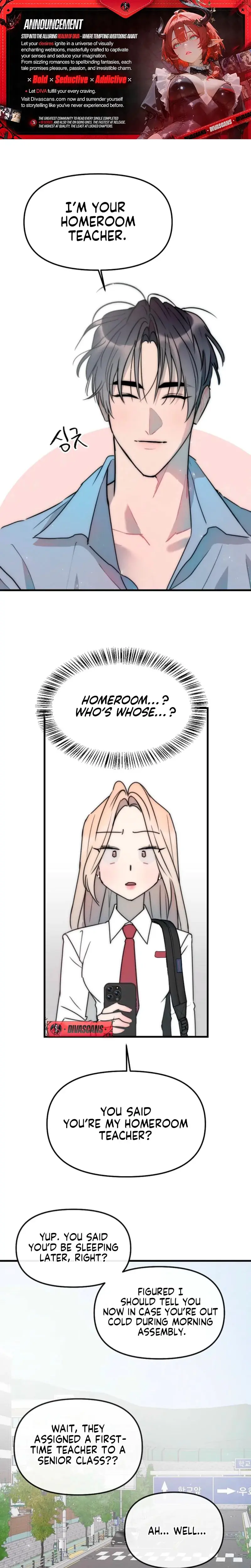 Trapped With My Teacher Chapter 3 - Page 1